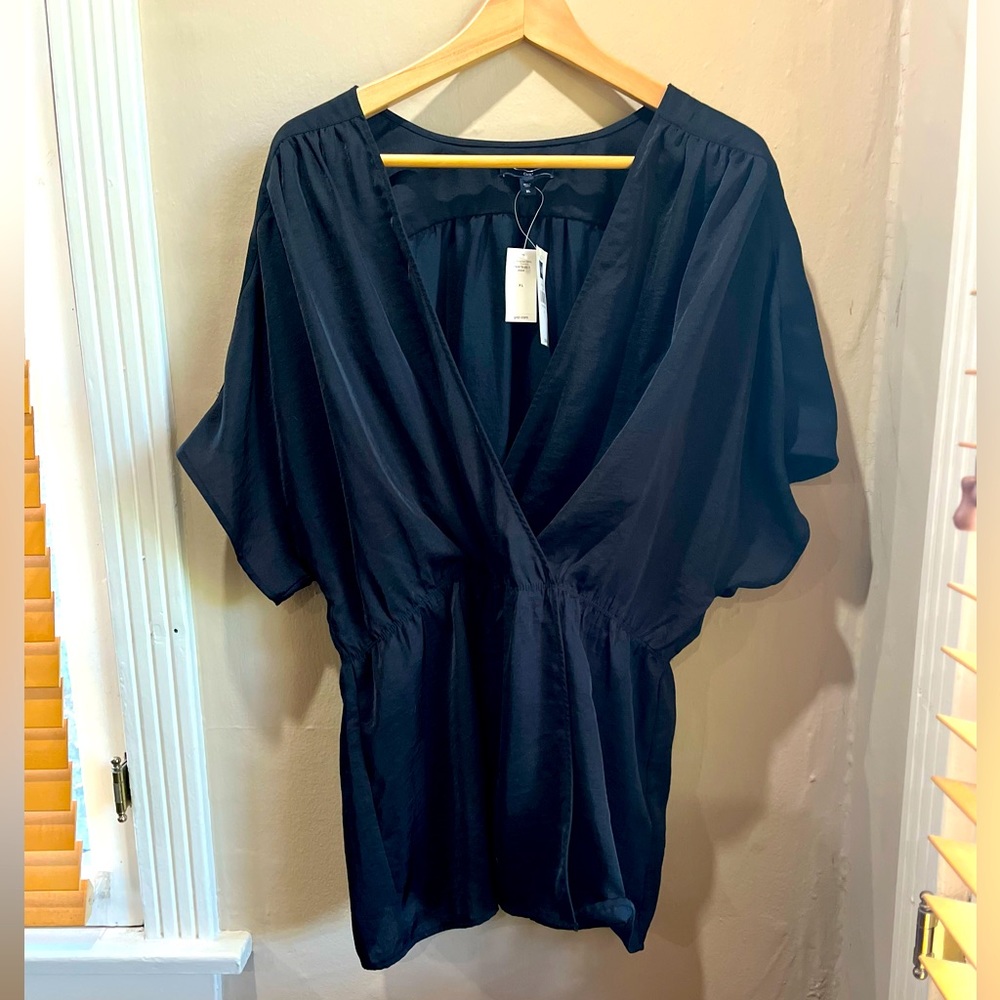 GAP, Black Blouse, Size XL, NWT